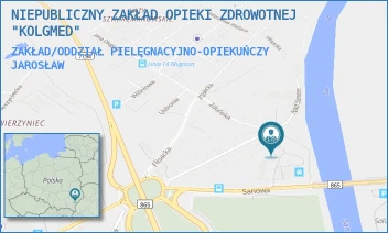 ZAKŁAD/ODDZIAŁ PIELĘGNACYJNO-OPIEKUŃCZY - NIEPUBLICZNY ZAKŁAD OPIEKI ZDROWOTNEJ "KOLGMED" - UL. SANOWA 11,  JAROSŁAW