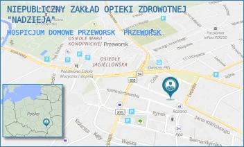 HOSPICJUM DOMOWE PRZEWORSK - NIEPUBLICZNY ZAKŁAD OPIEKI ZDROWOTNEJ "NADZIEJA" - UL. TADEUSZA KOŚCIUSZKI 2A,  PRZEWORSK
