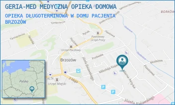 OPIEKA DŁUGOTERMINOWA W DOMU PACJENTA - GERIA-MED MEDYCZNA OPIEKA DOMOWA - UL. ADAMA ASNYKA 3,  BRZOZÓW