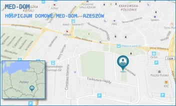 HOSPICJUM DOMOWE MED-DOM - MED-DOM - UL. KRAJOBRAZOWA 21/14,  RZESZÓW
