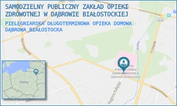 PIELĘGNIARSKA DŁUGOTERMINOWA OPIEKA DOMOWA - SAMODZIELNY PUBLICZNY ZAKŁAD OPIEKI ZDROWOTNEJ W DĄBROWIE BIAŁOSTOCKIEJ - M. C. SKŁODOWSKIEJ 15,  DĄBROWA BIAŁOSTOCKA