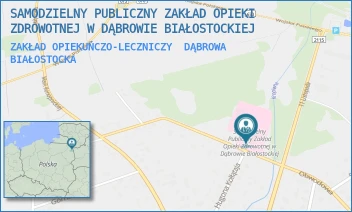 ZAKŁAD OPIEKUŃCZO-LECZNICZY - SAMODZIELNY PUBLICZNY ZAKŁAD OPIEKI ZDROWOTNEJ W DĄBROWIE BIAŁOSTOCKIEJ - SKŁODOWSKIEJ 15,  DĄBROWA BIAŁOSTOCKA