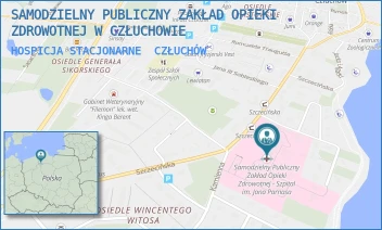HOSPICJA STACJONARNE - SAMODZIELNY PUBLICZNY ZAKŁAD OPIEKI ZDROWOTNEJ W CZŁUCHOWIE - UL. SZCZECIŃSKA 31, CZŁUCHÓW