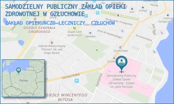 ZAKŁAD OPIEKUŃCZO-LECZNICZY - SAMODZIELNY PUBLICZNY ZAKŁAD OPIEKI ZDROWOTNEJ W CZŁUCHOWIE - UL. SZCZECIŃSKA 31, CZŁUCHÓW