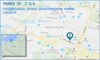 PIELĘGNIARSKA OPIEKA DŁUGOTERMINOWA DOMOWA - PROMED SP. Z O.O. - UL. MŁODZIEŻOWA 35,  CHOJNICE