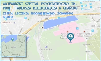 ZESPÓŁ LECZENIA ŚRODOWISKOWEGO (DOMOWEGO) - WOJEWÓDZKI SZPITAL PSYCHIATRYCZNY IM. PROF. TADEUSZA BILIKIEWICZA W GDAŃSKU - UL. SREBRNIKI 17,  GDAŃSK