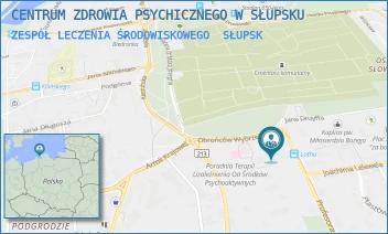 ZESPÓŁ LECZENIA ŚRODOWISKOWEGO - CENTRUM ZDROWIA PSYCHICZNEGO W SŁUPSKU - UL. OBROŃCÓW WYBRZEŻA 4,  SŁUPSK