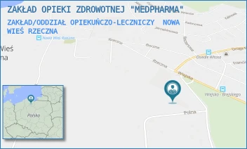 ZAKŁAD/ODDZIAŁ OPIEKUŃCZO-LECZNICZY - ZAKŁAD OPIEKI ZDROWOTNEJ "MEDPHARMA" - UL. LEŚNA 1A,  NOWA WIEŚ RZECZNA