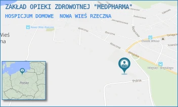 HOSPICJUM DOMOWE - ZAKŁAD OPIEKI ZDROWOTNEJ "MEDPHARMA" - UL. LEŚNA 1A,  NOWA WIEŚ RZECZNA