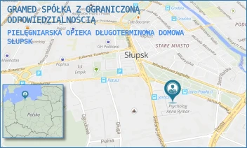 PIELĘGNIARSKA OPIEKA DŁUGOTERMINOWA DOMOWA - GRAMED SPÓŁKA Z OGRANICZONĄ ODPOWIEDZIALNOŚCIĄ - UL. JANA PAWŁA II 1,  SŁUPSK