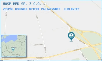 ZESPÓŁ DOMOWEJ OPIEKI PALIATYWNEJ - HOSP-MED SP. Z O.O. - UL. OLESKA 23,  LUBLINIEC