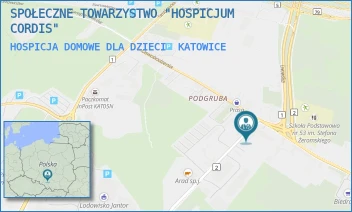 HOSPICJA DOMOWE DLA DZIECI - SPOŁECZNE TOWARZYSTWO "HOSPICJUM CORDIS" - UL. TEOFILA OCIEPKI 2,  KATOWICE