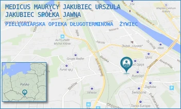 PIELĘGNIARSKA OPIEKA DŁUGOTERMINOWA - MEDICUS MAURYCY JAKUBIEC URSZULA JAKUBIEC SPÓŁKA JAWNA - UL. DWORCOWA 22,  ŻYWIEC
