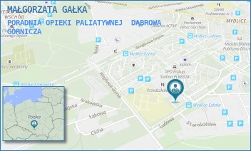 PORADNIA OPIEKI PALIATYWNEJ - MAŁGORZATA GAŁKA - UL. UL.LUDOWA 7,  DĄBROWA GÓRNICZA