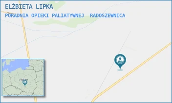 PORADNIA OPIEKI PALIATYWNEJ - ELŻBIETA LIPKA - UL. KONIECPOLSKA 90, RADOSZEWNICA