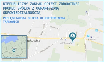 PIELĘGNIARSKA OPIEKA DŁUGOTERMINOWA - NIEPUBLICZNY ZAKŁAD OPIEKI ZDROWOTNEJ PROMED SPÓŁKA Z OGRANICZONĄ ODPOWIEDZIALNOŚCIĄ - ZWYCIĘSTWA 15,  TĄPKOWICE