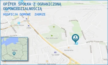 HOSPICJA DOMOWE - OPIFER SPÓŁKA Z OGRANICZONĄ ODPOWIEDZIALNOŚCIĄ - PAWLICZKA 20,  ZABRZE