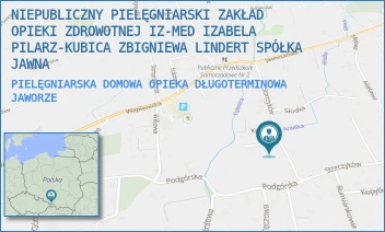 PIELĘGNIARSKA DOMOWA OPIEKA DŁUGOTERMINOWA - NIEPUBLICZNY PIELĘGNIARSKI ZAKŁAD OPIEKI ZDROWOTNEJ IZ-MED IZABELA PILARZ-KUBICA ZBIGNIEWA LINDERT SPÓŁKA JAWNA - UL. STORCZYKÓW 32,  JAWORZE
