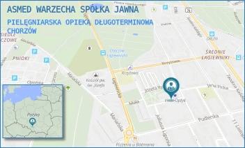 PIELĘGNIARSKA OPIEKA DŁUGOTERMINOWA - ASMED WARZECHA SPÓŁKA JAWNA - UL. ŚW. PAWŁA 11,  CHORZÓW