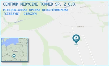 PIELĘGNIARSKA OPIEKA DŁUGOTERMINOWA (CIESZYN) - CENTRUM MEDYCZNE TOMMED SP. Z O.O. - UL. GÓRNA 24,  CIESZYN