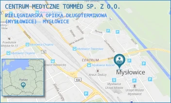 PIELĘGNIARSKA OPIEKA DŁUGOTERMINOWA (MYSŁOWICE) - CENTRUM MEDYCZNE TOMMED SP. Z O.O. - UL. GRUNWALDZKA 22,  MYSŁOWICE
