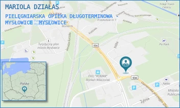 PIELĘGNIARSKA OPIEKA DŁUGOTERMINOWA - MYSŁOWICE - MARIOLA DZIAŁAS - UL. GENERAŁA ZIĘTKA 74C,  MYSŁOWICE