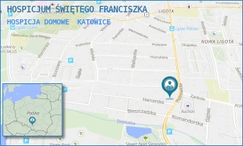 HOSPICJA DOMOWE - HOSPICJUM ŚWIĘTEGO FRANCISZKA - UL. PIOTROWICKA 13,  KATOWICE