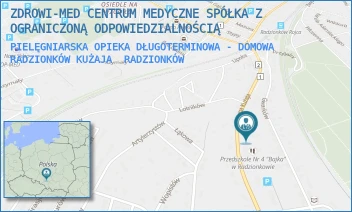 PIELĘGNIARSKA OPIEKA DŁUGOTERMINOWA - DOMOWA RADZIONKÓW KUŻAJA - ZDROWI-MED CENTRUM MEDYCZNE SPÓŁKA Z OGRANICZONĄ ODPOWIEDZIALNOŚCIĄ - UL. JANA KUŻAJA 13,  RADZIONKÓW
