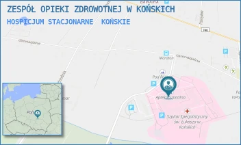 HOSPICJUM STACJONARNE - ZESPÓŁ OPIEKI ZDROWOTNEJ W KOŃSKICH - GIMNAZJALNA 41B,  KOŃSKIE