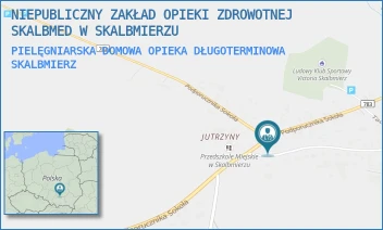 PIELĘGNIARSKA DOMOWA OPIEKA DŁUGOTERMINOWA - NIEPUBLICZNY ZAKŁAD OPIEKI ZDROWOTNEJ SKALBMED W SKALBMIERZU - KANONIJSKA 33,  SKALBMIERZ