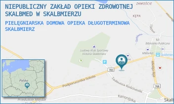 PIELĘGNIARSKA DOMOWA OPIEKA DŁUGOTERMINOWA - NIEPUBLICZNY ZAKŁAD OPIEKI ZDROWOTNEJ SKALBMED W SKALBMIERZU - PPOR. SOKOŁA 19,  SKALBMIERZ