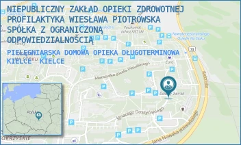 PIELĘGNIARSKA DOMOWA OPIEKA DŁUGOTERMINOWA - KIELCE - NIEPUBLICZNY ZAKŁAD OPIEKI ZDROWOTNEJ PROFILAKTYKA WIESŁAWA PIOTROWSKA SPÓŁKA Z OGRANICZONĄ ODPOWIEDZIALNOŚCIĄ - JANA NOWAKA-JEZIORAŃSKIEGO 137,  KIELCE