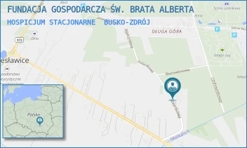 HOSPICJUM STACJONARNE - FUNDACJA GOSPODARCZA ŚW. BRATA ALBERTA - SOLANKOWA 6,  BUSKO-ZDRÓJ