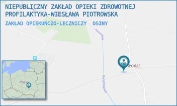 ZAKŁAD OPIEKUŃCZO-LECZNICZY - NIEPUBLICZNY ZAKŁAD OPIEKI ZDROWOTNEJ PROFILAKTYKA-WIESŁAWA PIOTROWSKA - 54 B,  OSINY