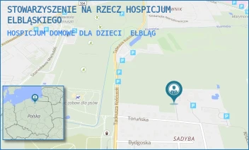 HOSPICJUM DOMOWE DLA DZIECI - STOWARZYSZENIE NA RZECZ HOSPICJUM ELBLĄSKIEGO - TORUŃSKA 17B,  ELBLĄG