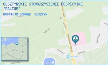HOSPICJM DOMOWE - OLSZTYŃSKIE STOWARZYSZENIE HOSPICYJNE "PALIUM" - AL WOJSKA POLSKIEGO 30,  OLSZTYN