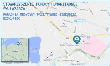 PORADNIA MEDYCYNY PALIATYWNEJ BISKUPIEC - STOWARZYSZENIE POMOCY HUMANITARNEJ ŚW.ŁAZARZA - ARMII KRAJOWEJ 4/1,  BISKUPIEC