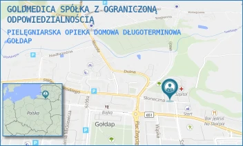 PIELĘGNIARSKA OPIEKA DOMOWA DŁUGOTERMINOWA - GOLDMEDICA SPÓŁKA Z OGRANICZONĄ ODPOWIEDZIALNOŚCIĄ - SŁONECZNA 7B,  GOŁDAP