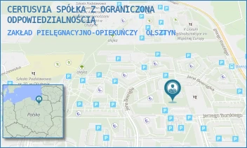 ZAKŁAD PIELĘGNACYJNO-OPIEKUŃCZY - CERTUSVIA SPÓŁKA Z OGRANICZONA ODPOWIEDZIALNOŚCIĄ - BOENIGKA 9,  OLSZTYN