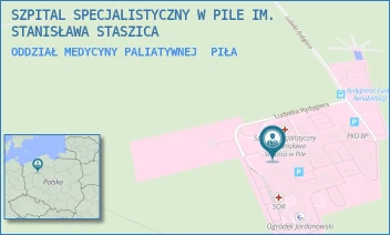 ODDZIAŁ MEDYCYNY PALIATYWNEJ - SZPITAL SPECJALISTYCZNY W PILE IM. STANISŁAWA STASZICA - RYDYGIERA 1,  PIŁA