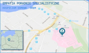HOSPICJUM DOMOWE - EMPATIA PORADNIE SPECJALISTYCZNE - CHEŁMOŃSKIEGO 1,  ŚREM