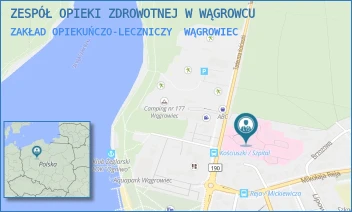 ZAKŁAD OPIEKUŃCZO-LECZNICZY - ZESPÓŁ OPIEKI ZDROWOTNEJ W WĄGROWCU - KOŚCIUSZKI 74,  WĄGROWIEC