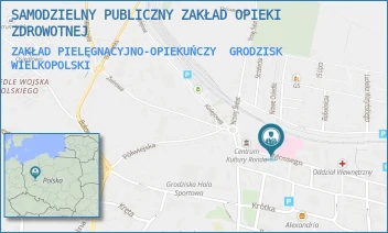 ZAKŁAD PIELĘGNACYJNO-OPIEKUŃCZY - SAMODZIELNY PUBLICZNY ZAKŁAD OPIEKI ZDROWOTNEJ - MOSSEGO 3,  GRODZISK WIELKOPOLSKI