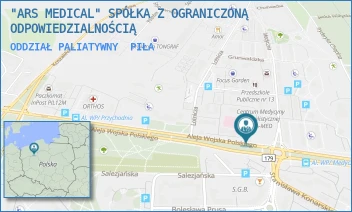 ODDZIAŁ PALIATYWNY - "ARS MEDICAL" SPÓŁKA Z OGRANICZONĄ ODPOWIEDZIALNOŚCIĄ - AL. WOJSKA POLSKIEGO 43/-,  PIŁA