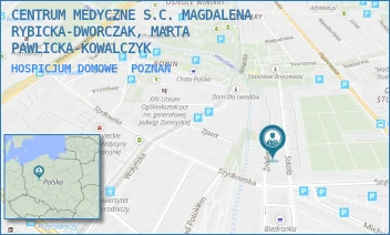 HOSPICJUM DOMOWE - CENTRUM MEDYCZNE S.C. MAGDALENA RYBICKA-DWORCZAK, MARTA PAWLICKA-KOWALCZYK - SOKOŁA 38,  POZNAŃ