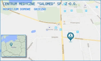 HOSPICJUM DOMOWE - CENTRUM MEDYCZNE "SALOMED" SP. Z O.O. - WOLNOŚCI 4A, GNIEZNO