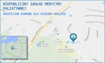 HOSPICJUM DOMOWE DLA DZIECI - NIEPUBLICZNY ZAKŁAD MEDYCYNY PALIATYWNEJ - KARŁOWICZA 4,  KALISZ