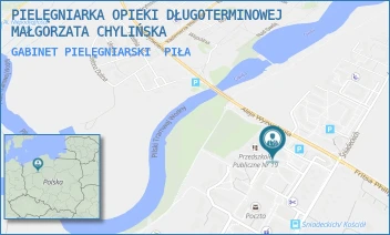 GABINET PIELĘGNIARSKI - PIELĘGNIARKA OPIEKI DŁUGOTERMINOWEJ MAŁGORZATA CHYLIŃSKA - KRÓLOWEJ JADWIGI 23/56,  PIŁA
