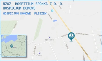 HOSPICJUM DOMOWE - NZOZ  HOSPITIUM SPÓŁKA Z O. O. HOSPICJUM DOMOWE - MARSZEWSKA 47,  PLESZEW