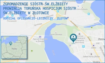 ODDZIAŁ OPIEKUŃCZO-LECZNICZY - ZGROMADZENIE SIÓSTR ŚW.ELŻBIETY PROWINCJA TORUŃSKA HOSPICJUM SIÓSTR ŚW.ELŻBIETY W ZŁOTOWIE - PANNY MARII 7,  ZŁOTÓW